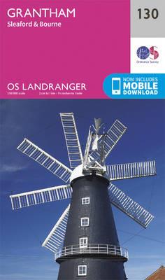 Grantham, Sleaford & Bourne - Ordnance Survey - cover