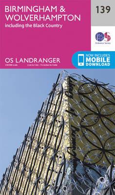 Birmingham & Wolverhampton - Ordnance Survey - cover