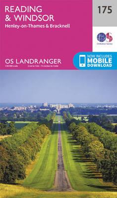 Reading, Windsor, Henley-on-Thames & Bracknell - Ordnance Survey - cover
