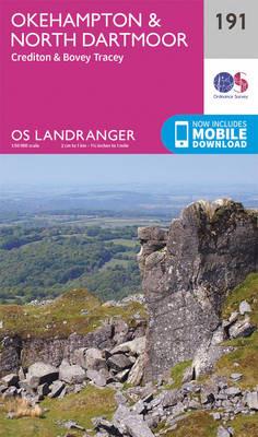 Okehampton & North Dartmoor - Ordnance Survey - cover