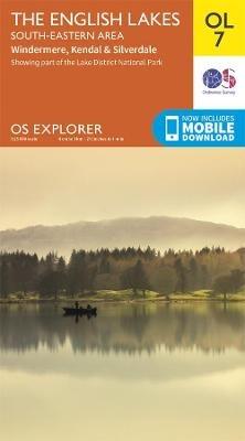 The English Lakes South-Eastern Area: Windermere, Kendal & Silverdale - cover