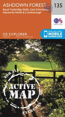 Ashdown Forest - Ordnance Survey - cover