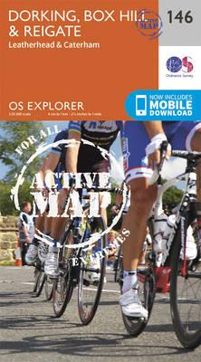 Dorking, Box Hill and Reigate - Ordnance Survey - cover