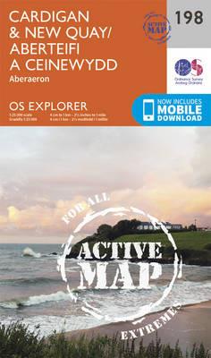 Cardigan and New Quay, Aberaeron - Ordnance Survey - cover