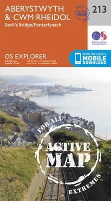 Aberystwyth and Cwm Rheidol - Ordnance Survey - cover