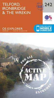 Telford, Ironbridge and the Wrekin - Ordnance Survey - cover