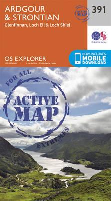 Ardgour and Strontian - Ordnance Survey - cover