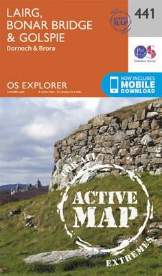 Lairg, Bonar Bridge and Golspie - Ordnance Survey - cover