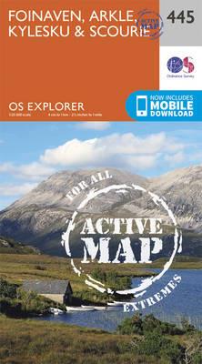Foinaven, Arkle, Kylesku and Scourie - Ordnance Survey - cover