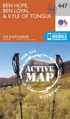 Ben Hope, Ben Loyal and Kyle of Tongue - Ordnance Survey - cover