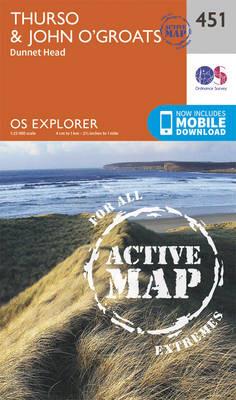 Thurso and John O'Groats - Ordnance Survey - cover