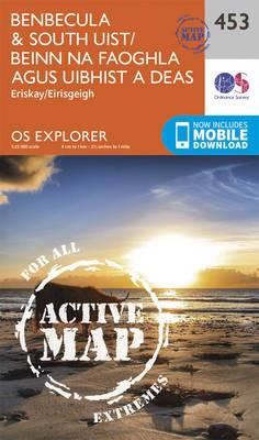 Benbecula and South Uist/Beinn Na Faoghla Agus Uibhist a Deas - Ordnance Survey - cover