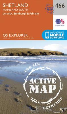 Shetland - Mainland South - Ordnance Survey - cover