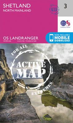 Shetland - North Mainland - Ordnance Survey - cover