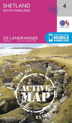Shetland - South Mainland - Ordnance Survey - cover