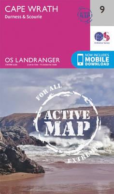 Cape Wrath, Durness & Scourie - Ordnance Survey - cover