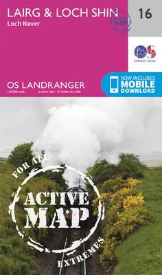 Lairg & Loch Shin, Loch Naver - Ordnance Survey - cover