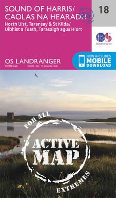 Sound of Harris, North Uist, Taransay & St Kilda - Ordnance Survey - cover
