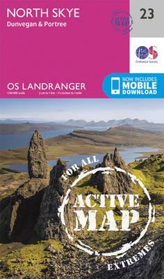 North Skye, Dunvegan & Portree - Ordnance Survey - cover