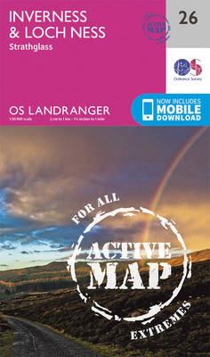Inverness & Loch Ness, Strathglass - Ordnance Survey - cover