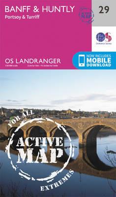 Banff & Huntly, Portsoy & Turriff - Ordnance Survey - cover