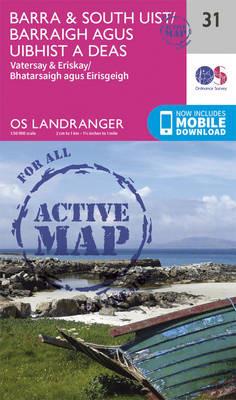Barra & South Uist, Vatersay & Eriskay - Ordnance Survey - cover
