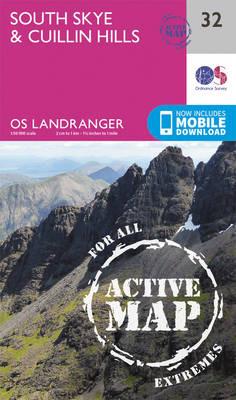 South Skye & Cuillin Hills - Ordnance Survey - cover