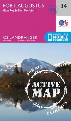 Fort Augustus, Glen Roy & Glen Moriston - Ordnance Survey - cover