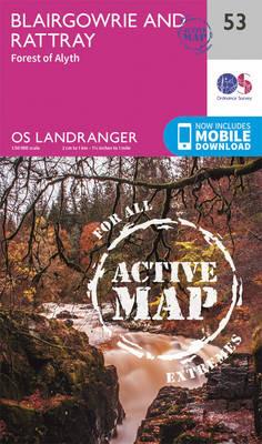 Blairgowrie & Forest of Alyth - Ordnance Survey - cover