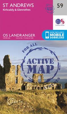 St Andrews, Kirkcaldy & Glenrothes - Ordnance Survey - cover