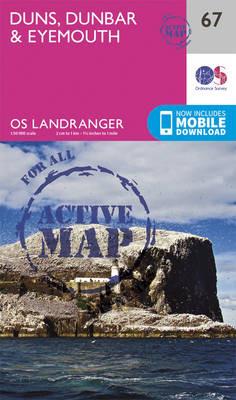 Duns, Dunbar & Eyemouth - Ordnance Survey - cover