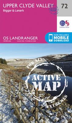 Upper Clyde Valley, Biggar & Lanark - Ordnance Survey - cover