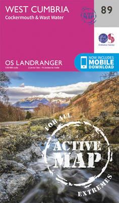West Cumbria, Cockermouth & Wast Water - Ordnance Survey - cover
