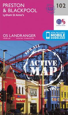 Preston & Blackpool, Lytham - Ordnance Survey - cover