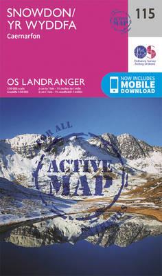 Snowdon & Caernarfon - Ordnance Survey - cover