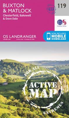 Buxton & Matlock, Chesterfield, Bakewell & Dove Dale - Ordnance Survey - cover
