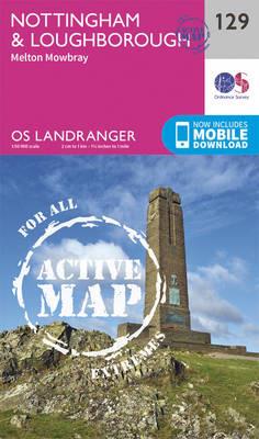 Nottingham & Loughborough, Melton Mowbray - Ordnance Survey - cover