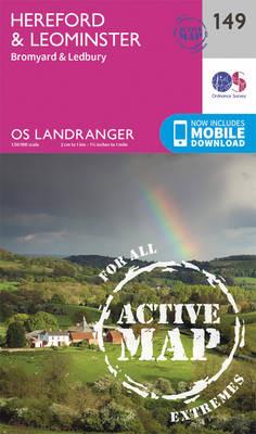 Hereford & Leominster, Bromyard & Ledbury - Ordnance Survey - cover