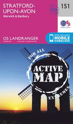 Stratford-Upon-Avon, Warwick & Banbury - Ordnance Survey - cover