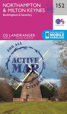 Northampton, Milton Keynes,Buckingham & Daventry - Ordnance Survey - cover