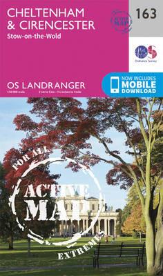 Cheltenham & Cirencester, Stow-on-the-Wold - Ordnance Survey - cover