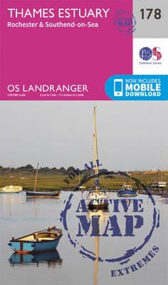 Thames Estuary, Rochester & Southend-on-Sea - Ordnance Survey - cover