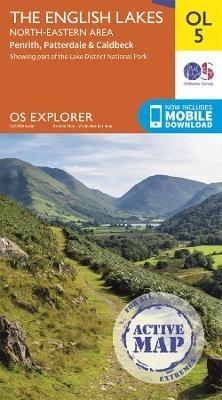 The English Lakes North-Eastern Area: Penrith, Patterdale & Caldbeck - cover