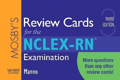 Mosby's Review Cards for the NCLEX-RN® Examination - Martin S. Manno - cover