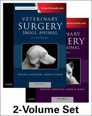 Veterinary Surgery: Small Animal Expert Consult: 2-Volume Set - Spencer A. Johnston,Karen M. Tobias - cover