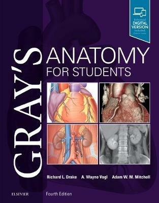 Gray's Anatomy for Students - Richard L. Drake,A. Wayne Vogl,Adam W. M. Mitchell - cover