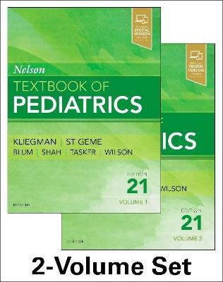 Nelson Textbook of Pediatrics, 2-Volume Set - Robert M. Kliegman,Joseph W. St. Geme III - cover