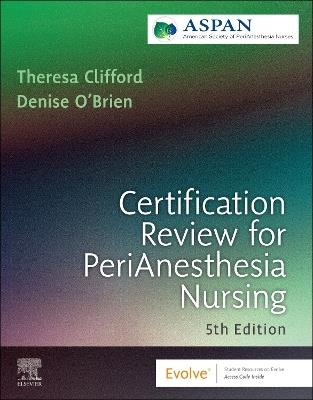 Certification Review for PeriAnesthesia Nursing - ASPAN - cover