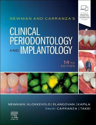 Newman and Carranza's Clinical Periodontology and Implantology - Michael G. Newman,Perry R. Klokkevold,Satheesh Elangovan - cover