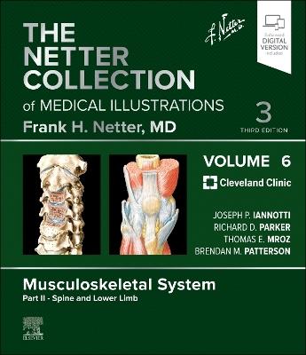 The Netter Collection of Medical Illustrations: Musculoskeletal System, Volume 6, Part II - Spine and Lower Limb - cover